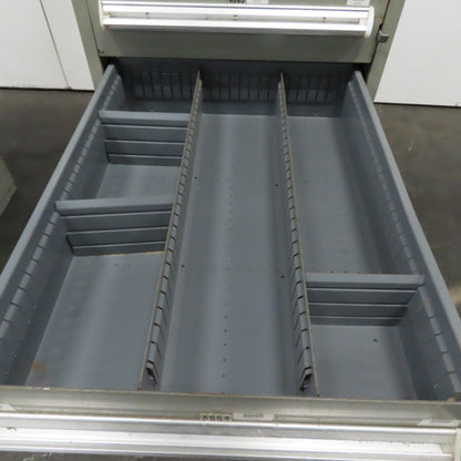 8 Drawer Small Parts Tools Storage Shop Cabinet 22.5" x 28" x 59"