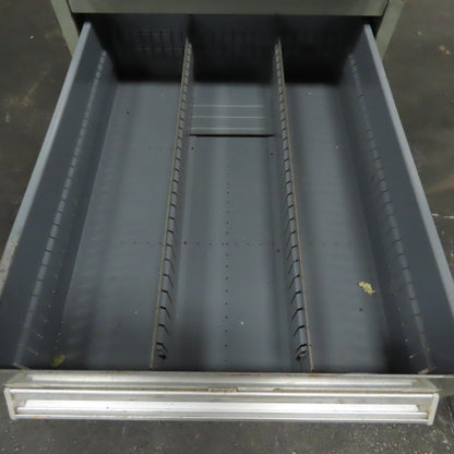 8 Drawer Small Parts Tools Storage Shop Cabinet 22.5" x 28" x 59"