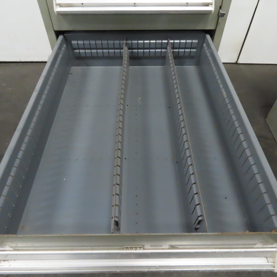 8 Drawer Small Parts Tools Storage Shop Cabinet 22.5" x 28" x 59"