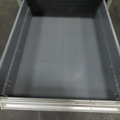 8 Drawer Small Parts Tools Storage Shop Cabinet 22.5" x 28" x 59"