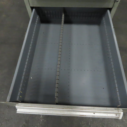 8 Drawer Small Parts Tools Storage Shop Cabinet 22.5" x 28" x 59"