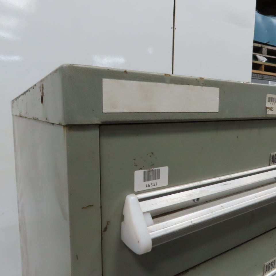 8 Drawer Small Parts Tools Storage Shop Cabinet 22.5" x 28" x 59"