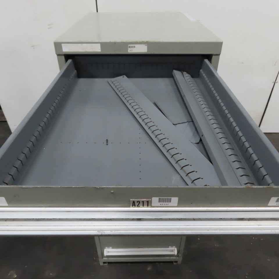 7 Drawer Small Parts Tools Storage Shop Cabinet 22.5" x 28" x 59"