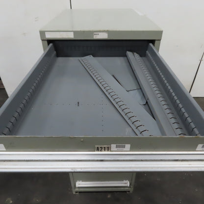7 Drawer Small Parts Tools Storage Shop Cabinet 22.5" x 28" x 59"