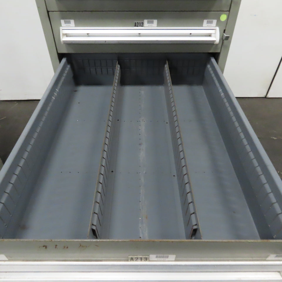7 Drawer Small Parts Tools Storage Shop Cabinet 22.5" x 28" x 59"