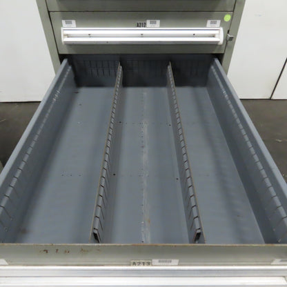7 Drawer Small Parts Tools Storage Shop Cabinet 22.5" x 28" x 59"