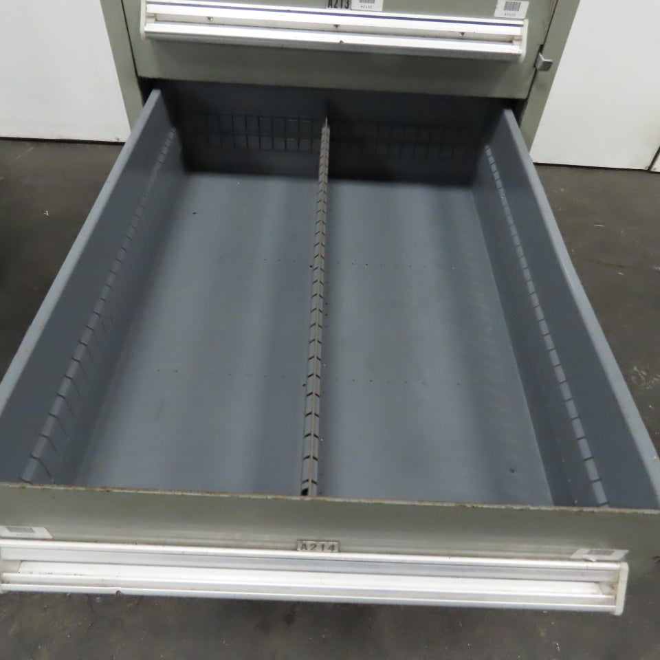 7 Drawer Small Parts Tools Storage Shop Cabinet 22.5" x 28" x 59"