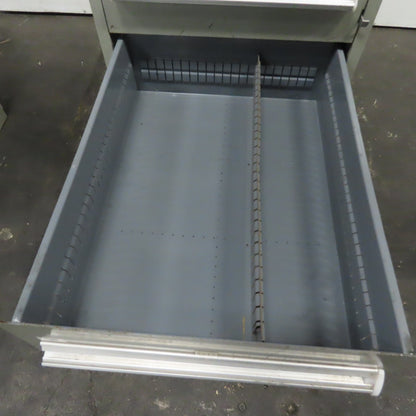 7 Drawer Small Parts Tools Storage Shop Cabinet 22.5" x 28" x 59"