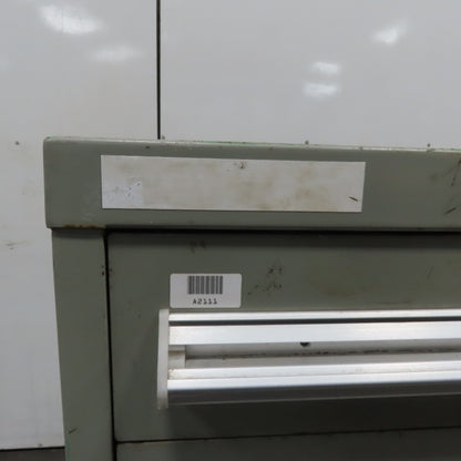 7 Drawer Small Parts Tools Storage Shop Cabinet 22.5" x 28" x 59"