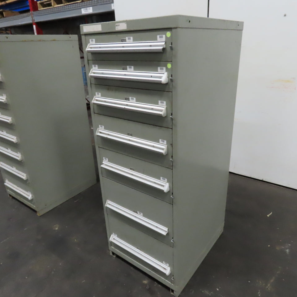 7 Drawer Small Parts Tools Storage Shop Cabinet 22.5" x 28" x 59"