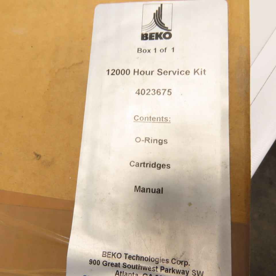 BEKO Technologies 4023675 12000 Hour Service Kit Desiccant Cartridges & O-Rings