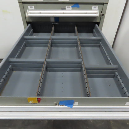 7 Drawer Small Parts Tools Storage Shop Cabinet 22.5" x 28" x 59"