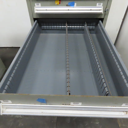 7 Drawer Small Parts Tools Storage Shop Cabinet 22.5" x 28" x 59"