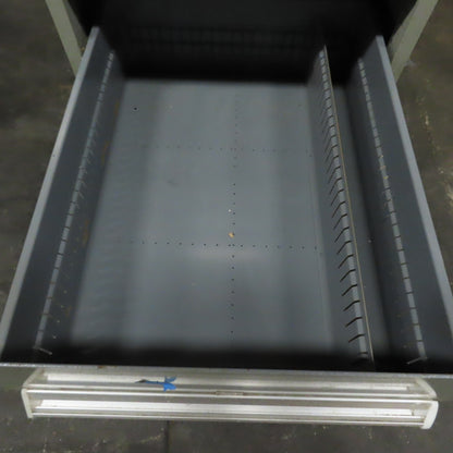 7 Drawer Small Parts Tools Storage Shop Cabinet 22.5" x 28" x 59"