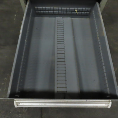 7 Drawer Small Parts Tools Storage Shop Cabinet 22.5" x 28" x 59"