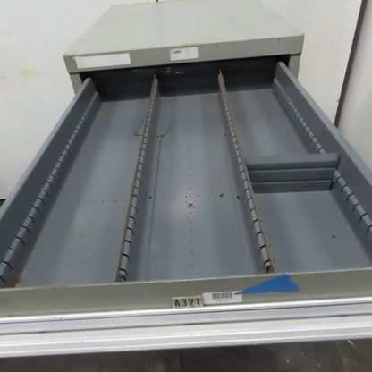 7 Drawer Small Parts Tools Storage Shop Cabinet 22.5" x 28" x 59"