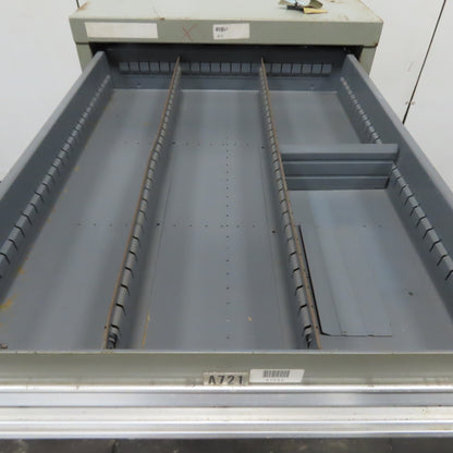 8 Drawer Small Parts Tools Storage Shop Cabinet 22.5" x 28" x 59"