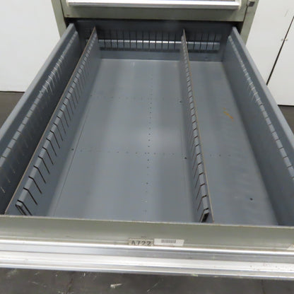 8 Drawer Small Parts Tools Storage Shop Cabinet 22.5" x 28" x 59"