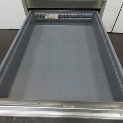 8 Drawer Small Parts Tools Storage Shop Cabinet 22.5" x 28" x 59"