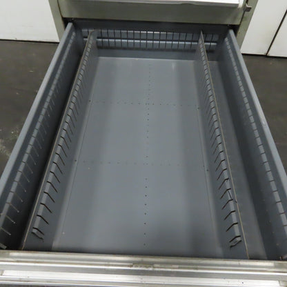 8 Drawer Small Parts Tools Storage Shop Cabinet 22.5" x 28" x 59"
