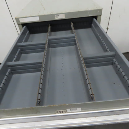 7 Drawer Small Parts Tools Storage Shop Cabinet 22.5" x 28" x 59"
