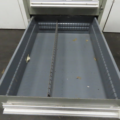 7 Drawer Small Parts Tools Storage Shop Cabinet 22.5" x 28" x 59"