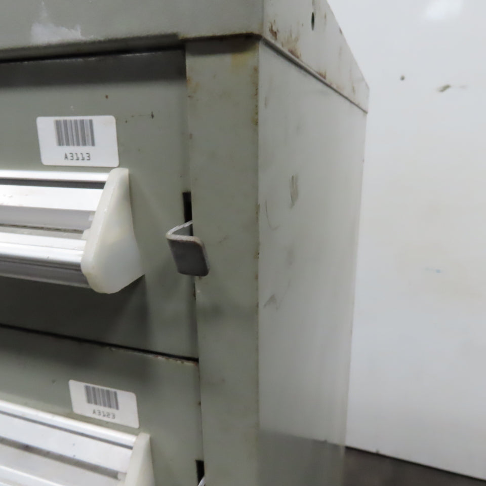 7 Drawer Small Parts Tools Storage Shop Cabinet 22.5" x 28" x 59"