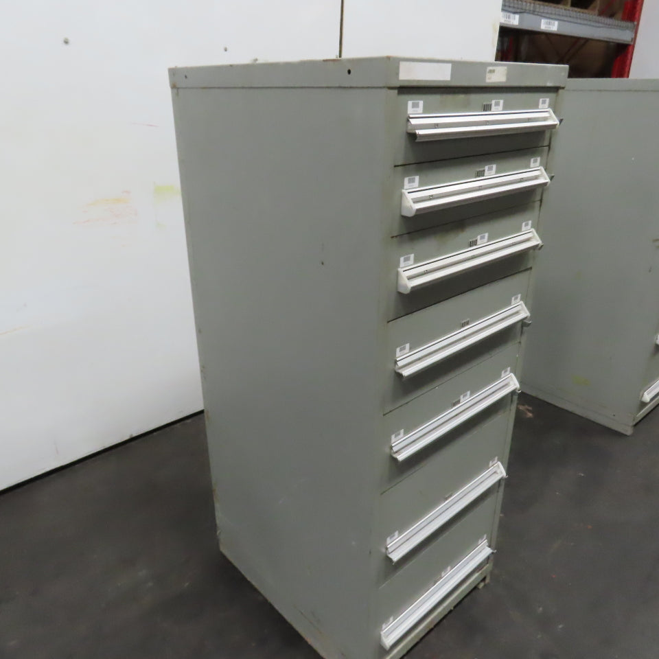 7 Drawer Small Parts Tools Storage Shop Cabinet 22.5" x 28" x 59"