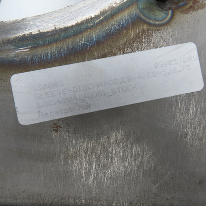 Maxon Ovenpack II EB-4 EB-5 Burner Discharge Sleeve 16.75" Flange 10" Diam.