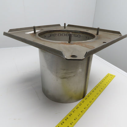 Maxon Ovenpack II EB-4 EB-5 Burner Discharge Sleeve 16.75" Flange 10" Diam.