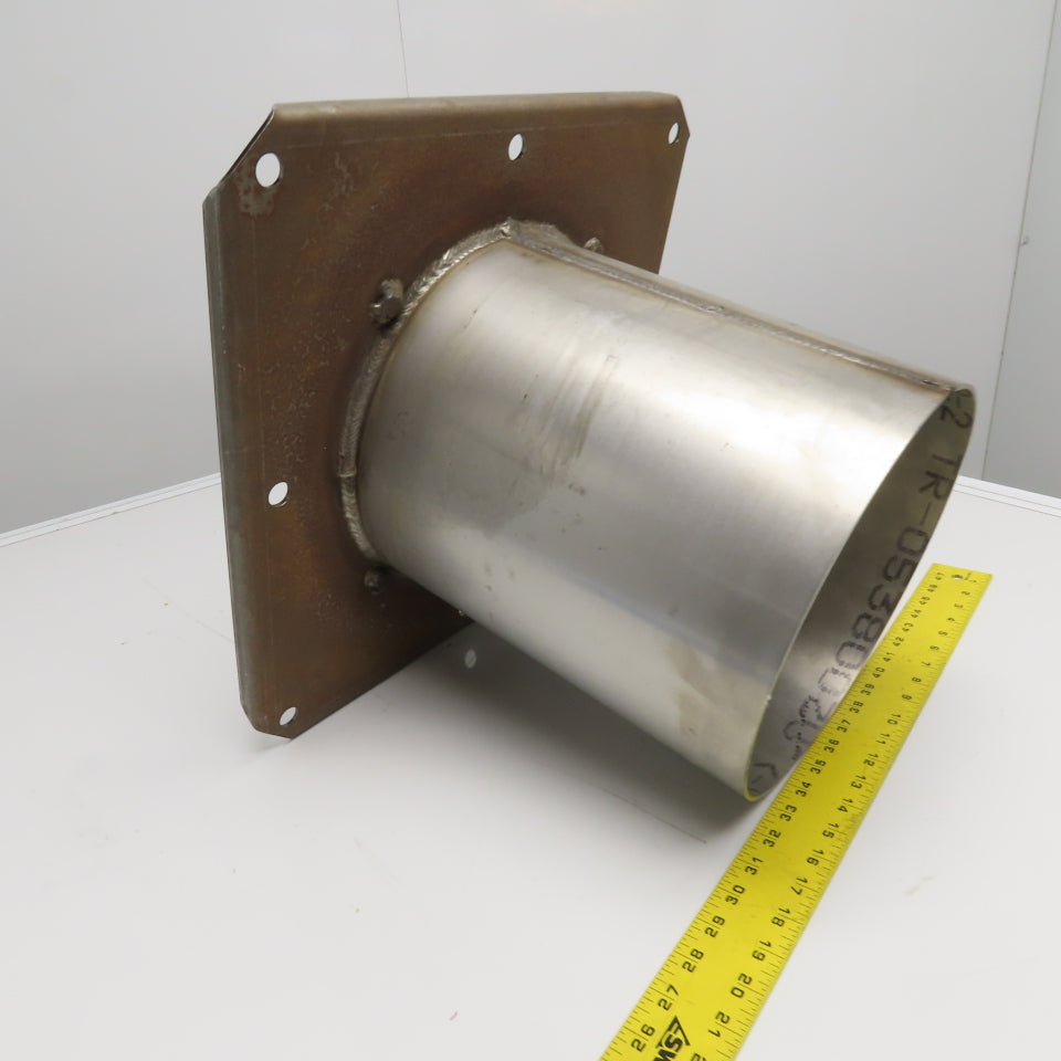 Maxon Ovenpack II EB-4 EB-5 Burner Discharge Sleeve 16.75" Flange 10" Diam.