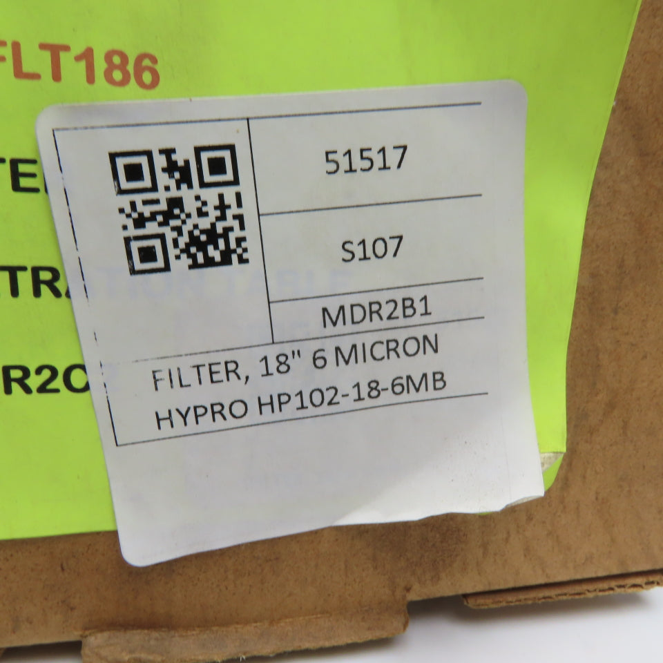 Hy-Pro HP102-18-6MB 6 Micron Filter Element 18"