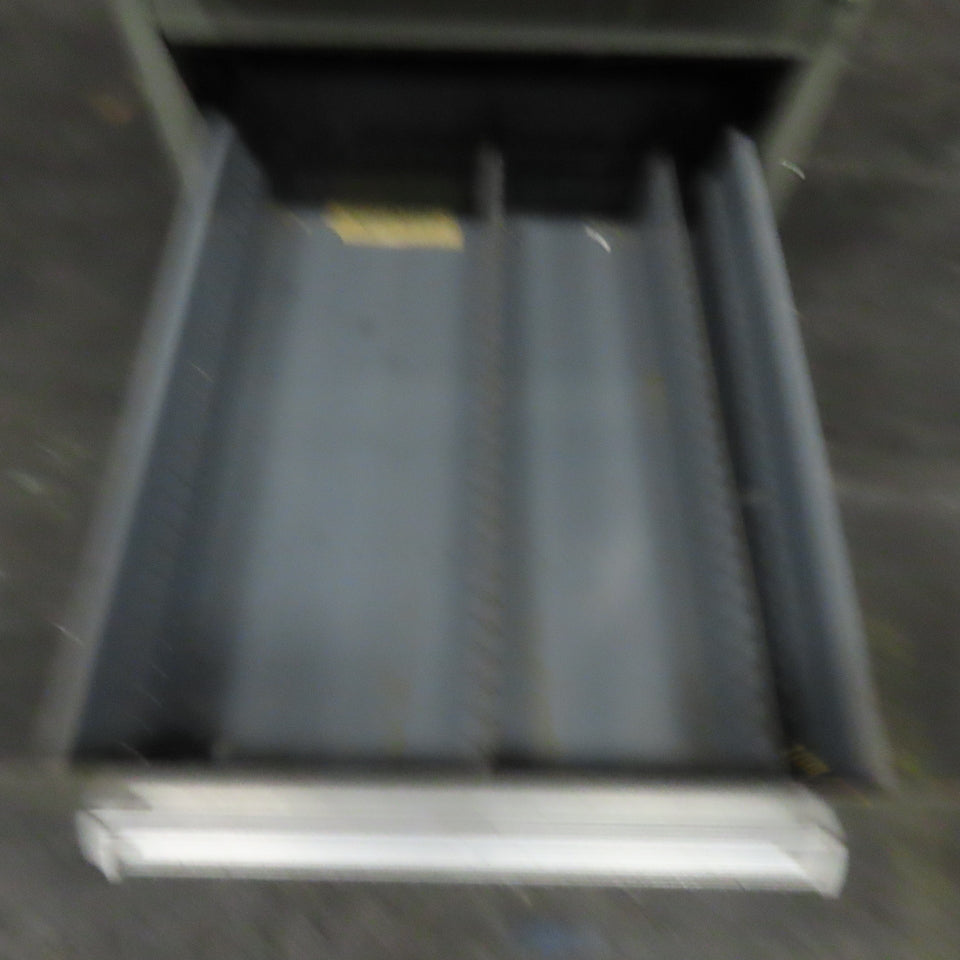 Stanley Vidmar 7 Drawer Small Parts Tools Storage Shop Cabinet 22.5" x 28" x 59"