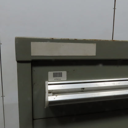 Stanley Vidmar 8 Drawer Small Parts Tools Storage Shop Cabinet 22.5" x 28" x 59"