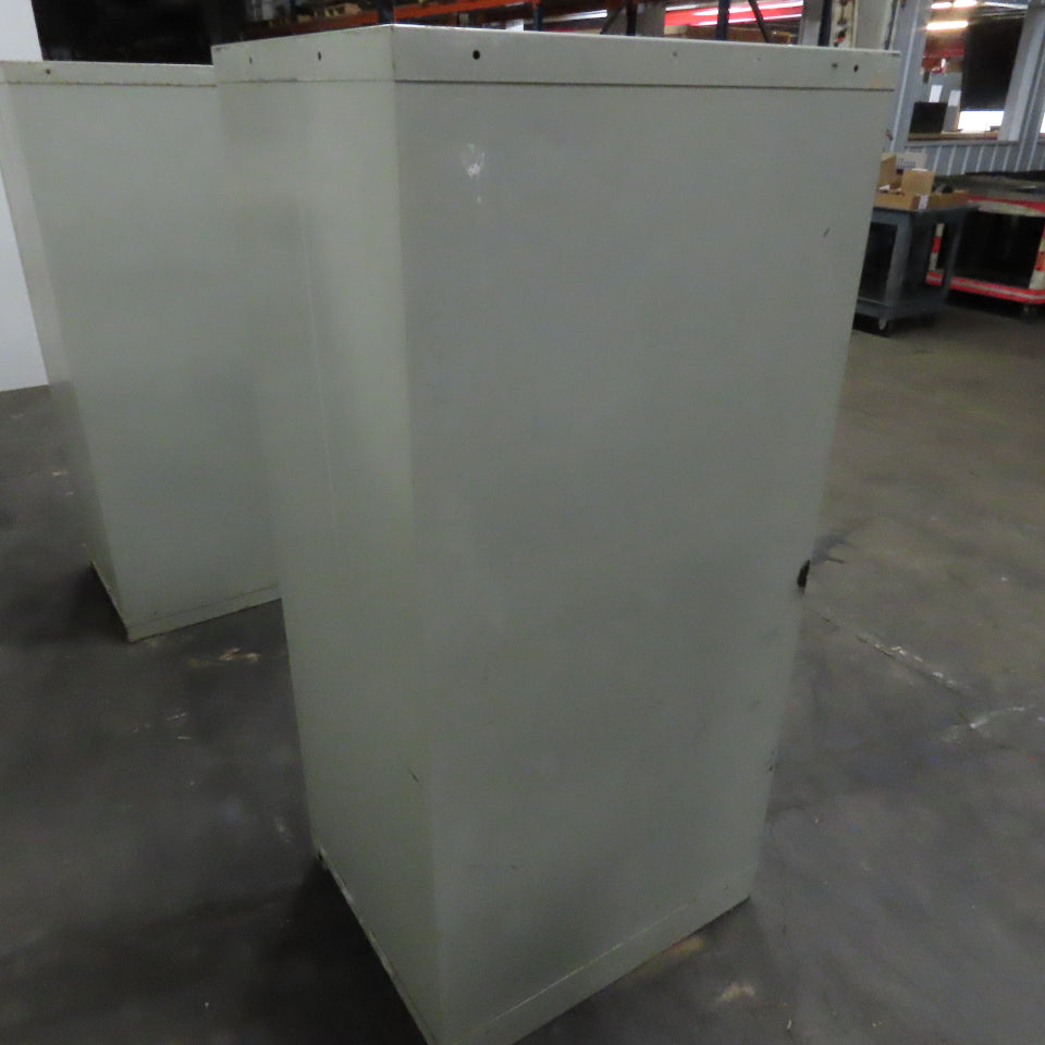 Stanley Vidmar 8 Drawer Small Parts Tools Storage Shop Cabinet 22.5" x 28" x 59"