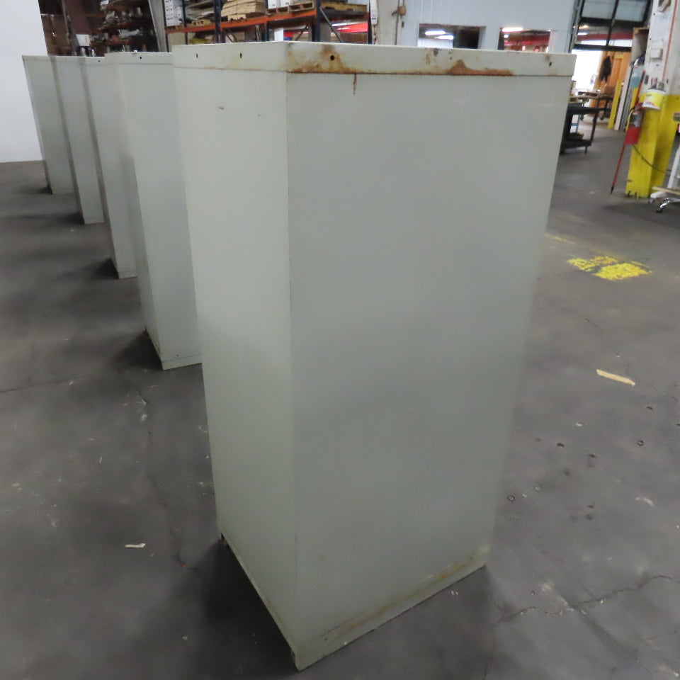 Stanley Vidmar 8 Drawer Small Parts Tools Storage Shop Cabinet 22.5" x 28" x 59"