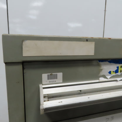 Stanley Vidmar 8 Drawer Small Parts Tools Storage Shop Cabinet 22.5" x 28" x 59"