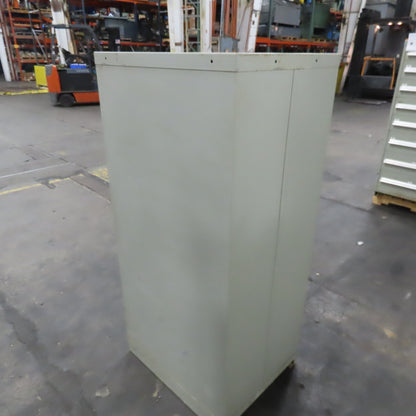 Stanley Vidmar 8 Drawer Small Parts Tools Storage Shop Cabinet 22.5" x 28" x 59"