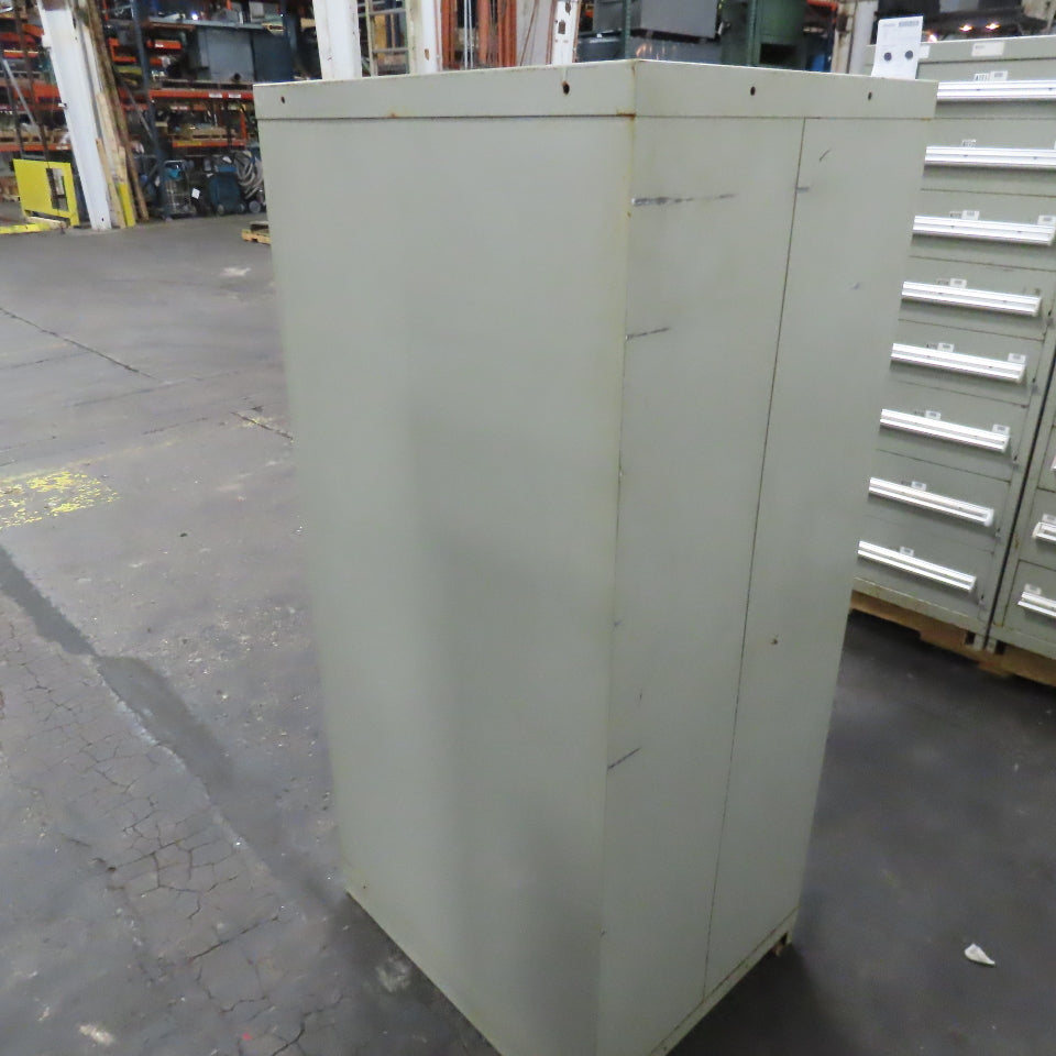 Stanley Vidmar 8 Drawer Small Parts Tools Storage Shop Cabinet 22.5" x 28" x 59"
