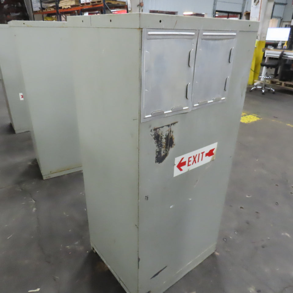 Stanley Vidmar 8 Drawer Small Parts Tools Storage Shop Cabinet 22.5" x 28" x 59"
