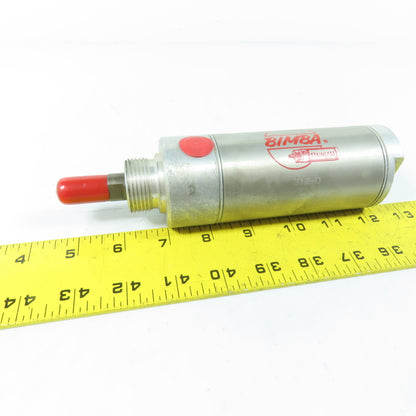 Bimba 312-D 2" Bore 2" Stroke Stainless Steel Double Acting Air Cylinder