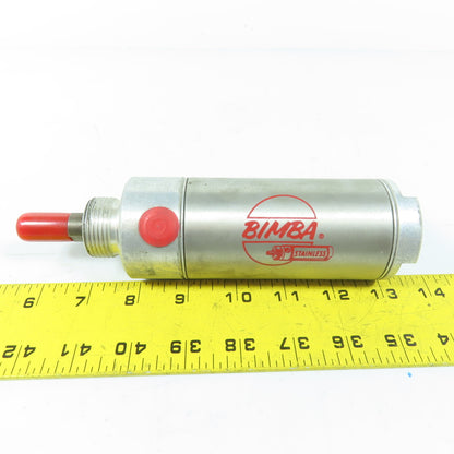 Bimba 312-D 2" Bore 2" Stroke Stainless Steel Double Acting Air Cylinder