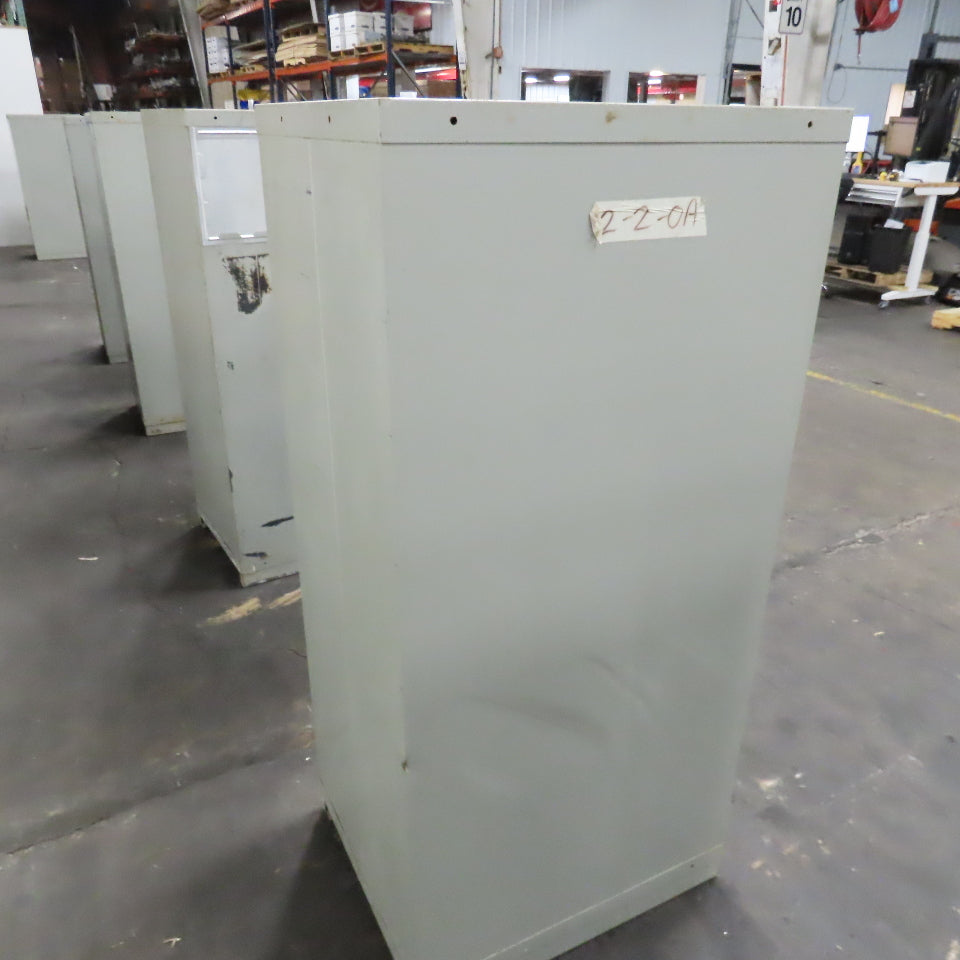 Stanley Vidmar 7 Drawer Small Parts Tools Storage Shop Cabinet 22.5" x 28" x 59"