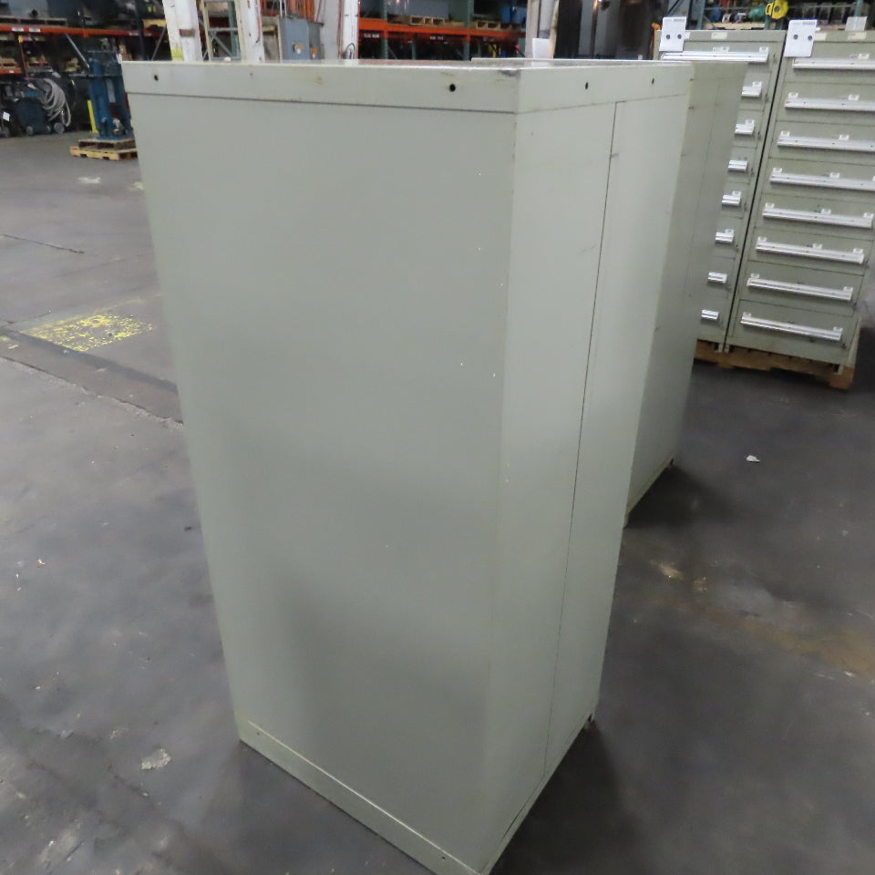 Stanley Vidmar 7 Drawer Small Parts Tools Storage Shop Cabinet 22.5" x 28" x 59"