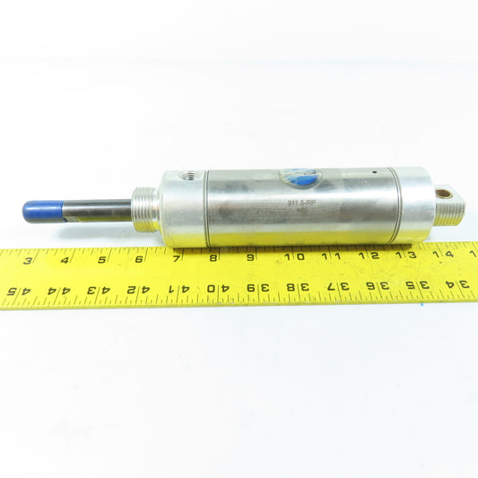 Bimba 311.5-RP 2" Bore 1.5" Stroke Spring Extend Air Return Air Cylinder