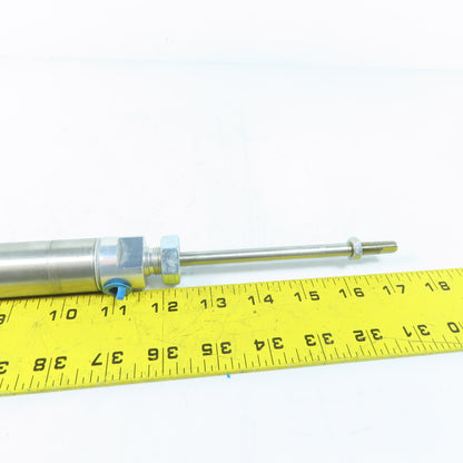 K-Tron 2320-32 1" Bore 8" Stroke Stainless Steel Single Acting Air Cylinder
