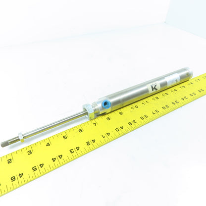 K-Tron 2320-32 1" Bore 8" Stroke Stainless Steel Single Acting Air Cylinder