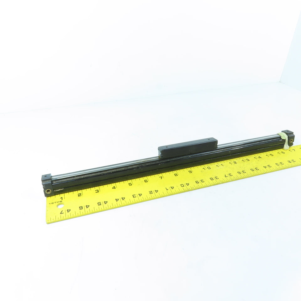 Tol-O-Matic Rodless Air Cylinder Linear Slide Actuator 12" Stroke 17" OAL