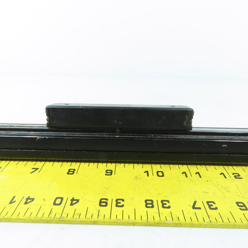 Tol-O-Matic Rodless Air Cylinder Linear Slide Actuator 12" Stroke 17" OAL