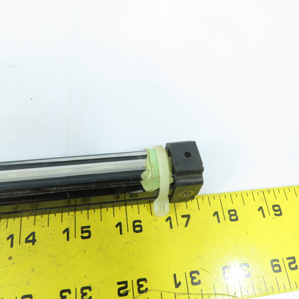 Tol-O-Matic Rodless Air Cylinder Linear Slide Actuator 12" Stroke 17" OAL
